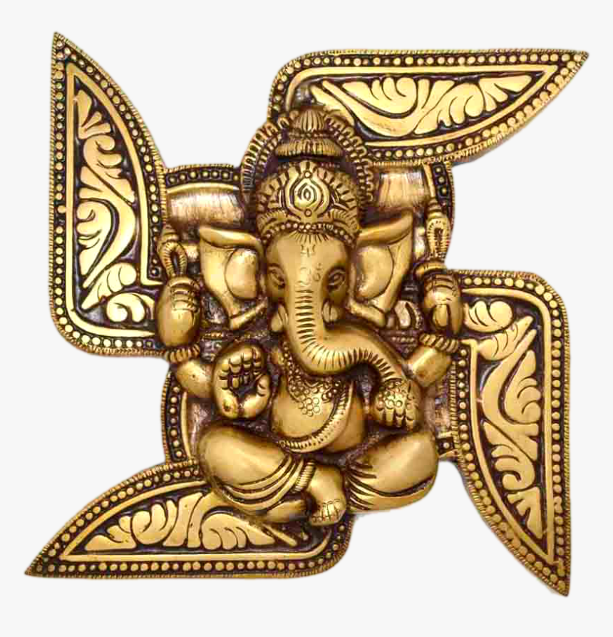 Wastik Pictures Transparent Background - Swastik Ganesh, HD Png Download -  kindpng