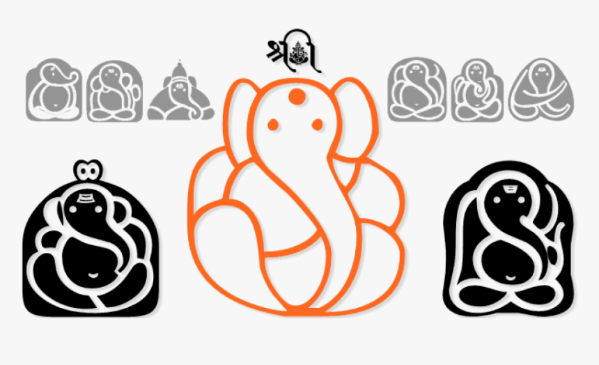 Ganesh Symbol Png - Ganpati Symbol Font Download, Transparent Png, Free Download