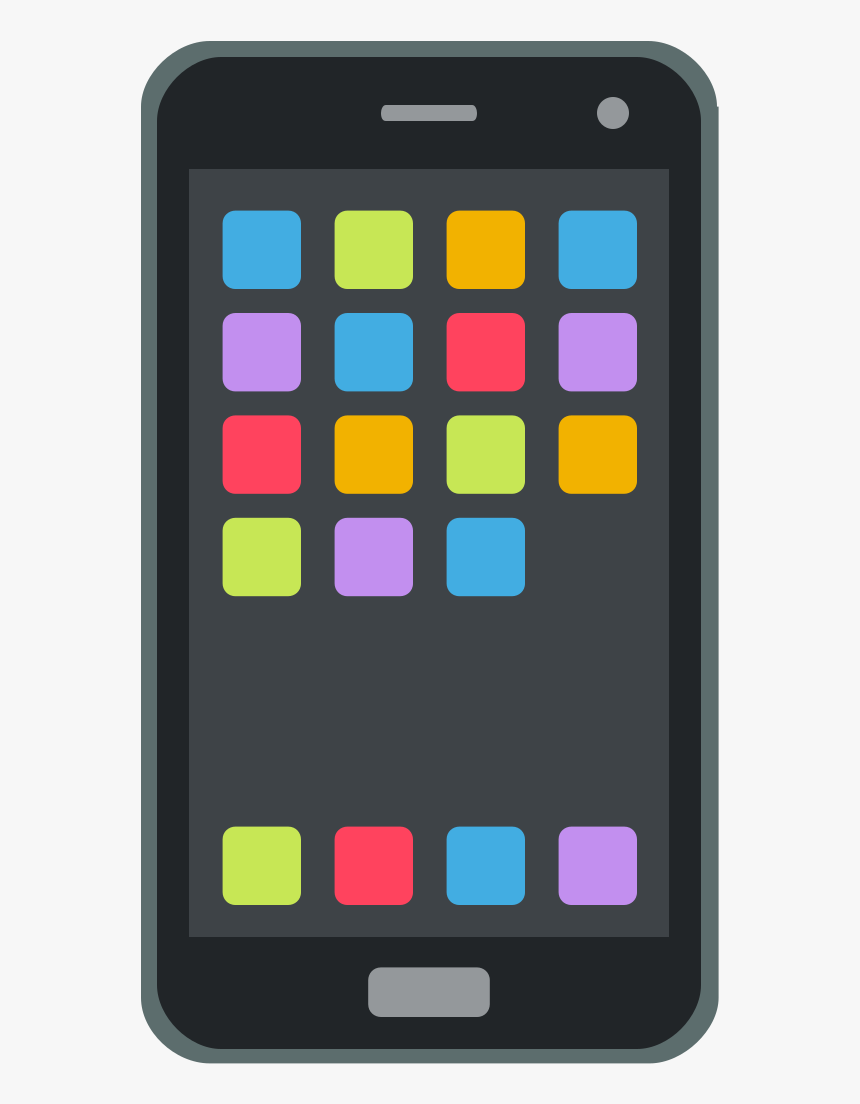 Cell Phone Emoji Png, Transparent Png, Free Download