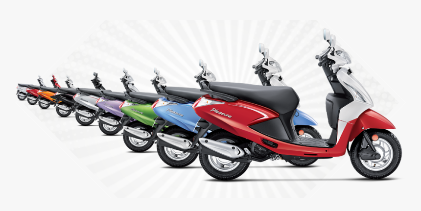 Pleasure Scooty Price Detail , Png Download - Hero Pleasure 2018 Colours, Transparent Png, Free Download