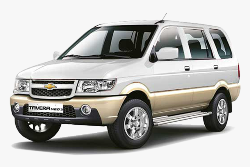 Chevrolet Tavera White Colour , Png Download - Tavera On Road Price, Transparent Png, Free Download