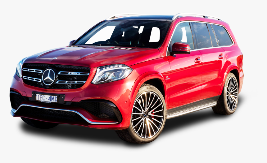 Mercedes Benz Red Car, HD Png Download, Free Download