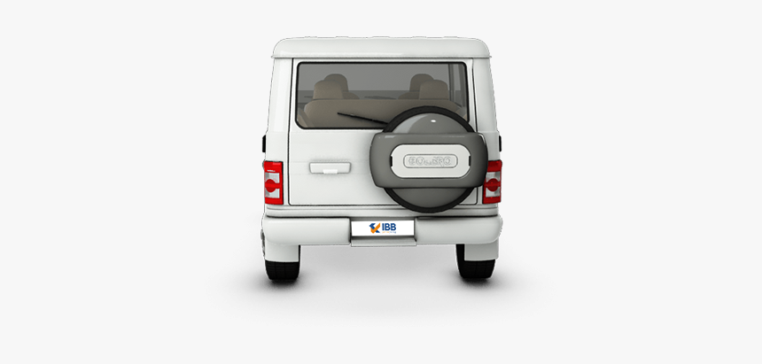 Mahindra Bolero Back View, HD Png Download, Free Download