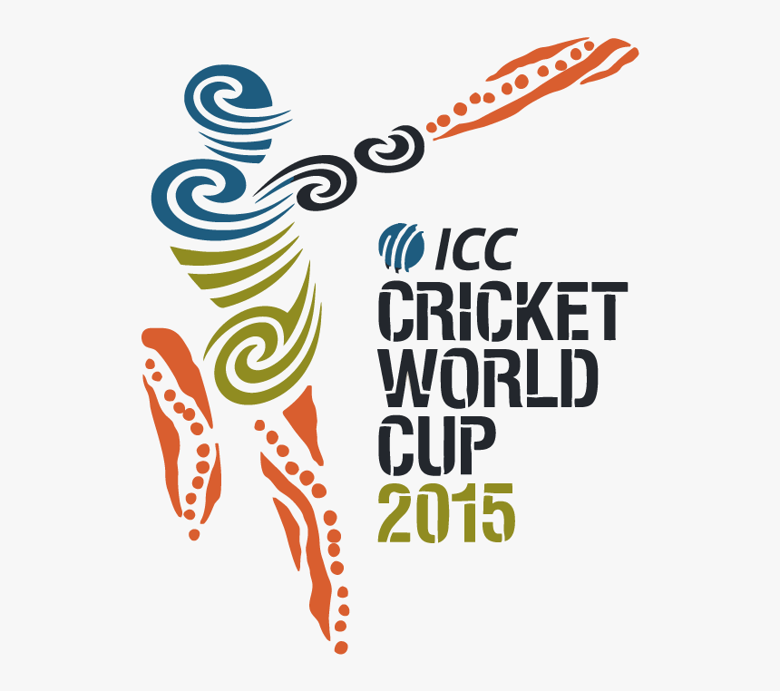 Cricket World Cup 2015 Logo Vector - 2015 Cricket World Cup Logo, HD Png Download, Free Download