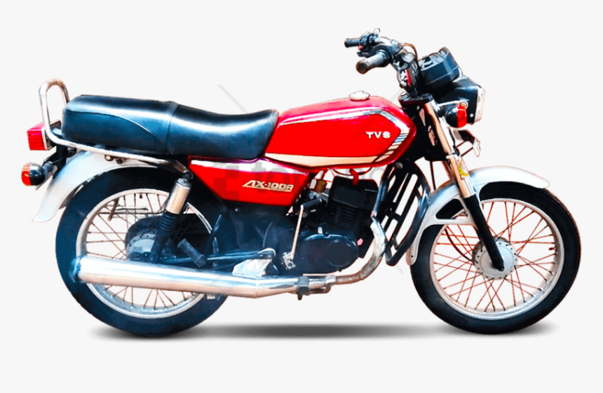 Tvs Bike Png - Tvs Old Model Bike, Transparent Png, Free Download