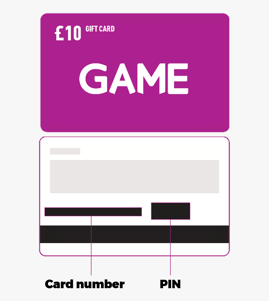 Game Gift Card Redeem Hd Png Download Kindpng
