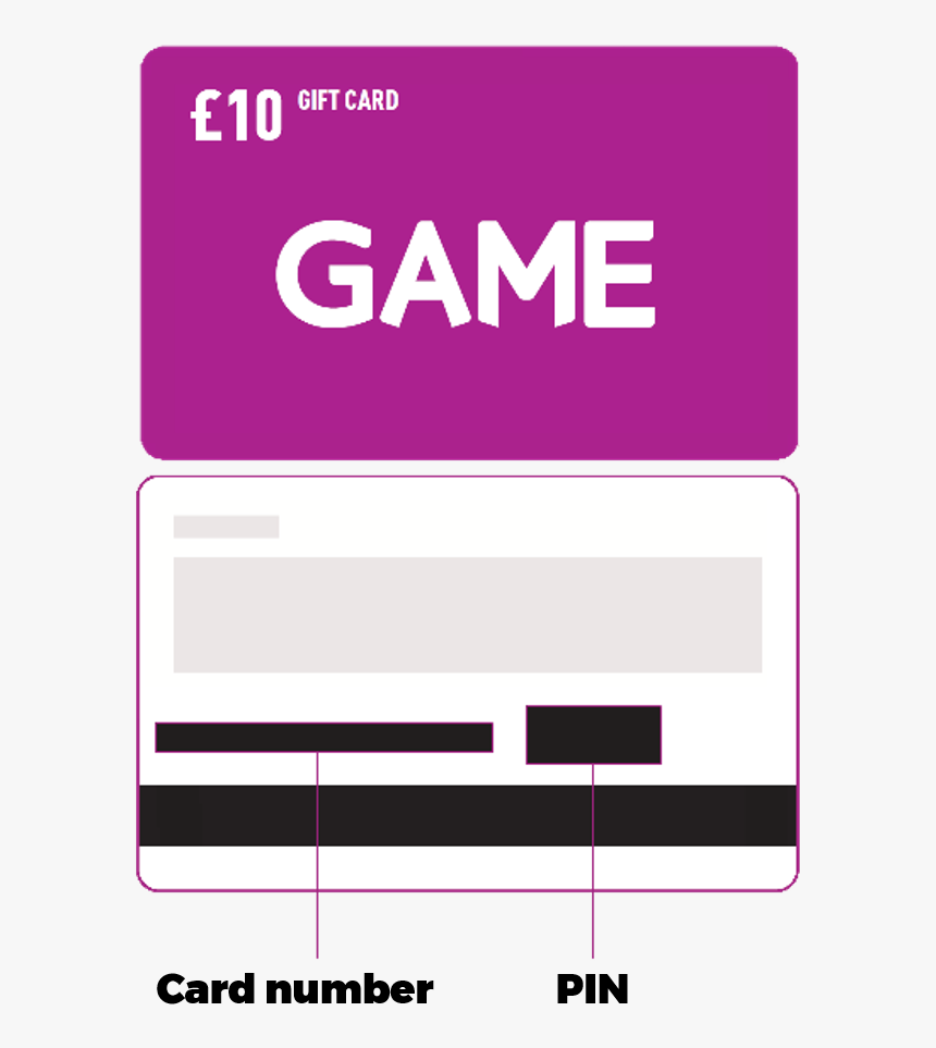 Game Gift Card Redeem, HD Png Download, Free Download