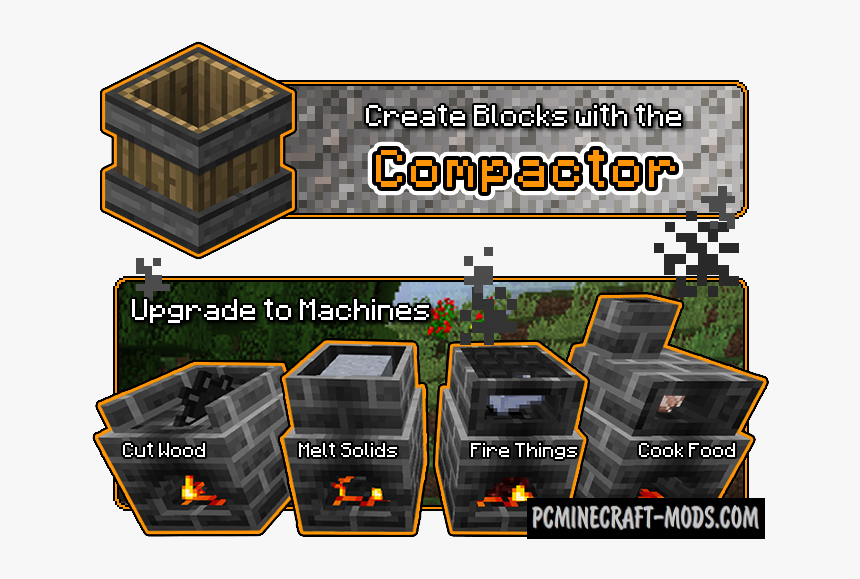 New Blocks Mod For Minecraft - Pyrotech Minecraft, HD Png Download, Free Download