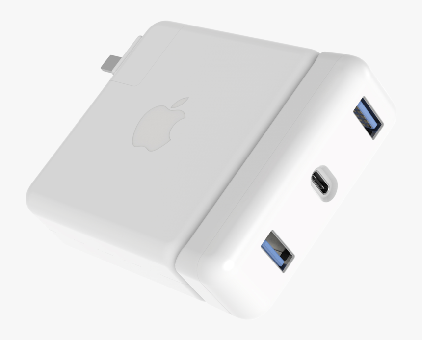 Hyperdrive 87w Usb-c Hub For - Apple Power Adapter Accessories, HD Png Download, Free Download