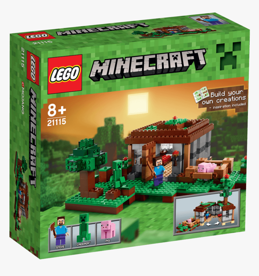 The First Night - Lego Minecraft 2019 Leaks, HD Png Download, Free Download