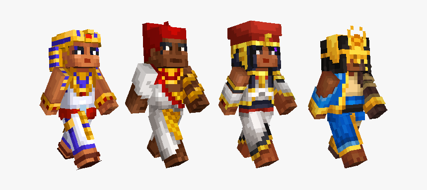 Minecraft Egyptian Mythology Skins, HD Png Download, Free Download