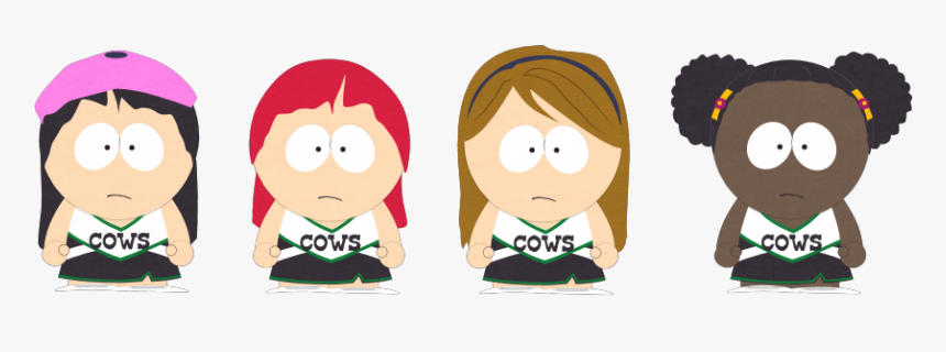 South Park Girls Cow, HD Png Download, Free Download
