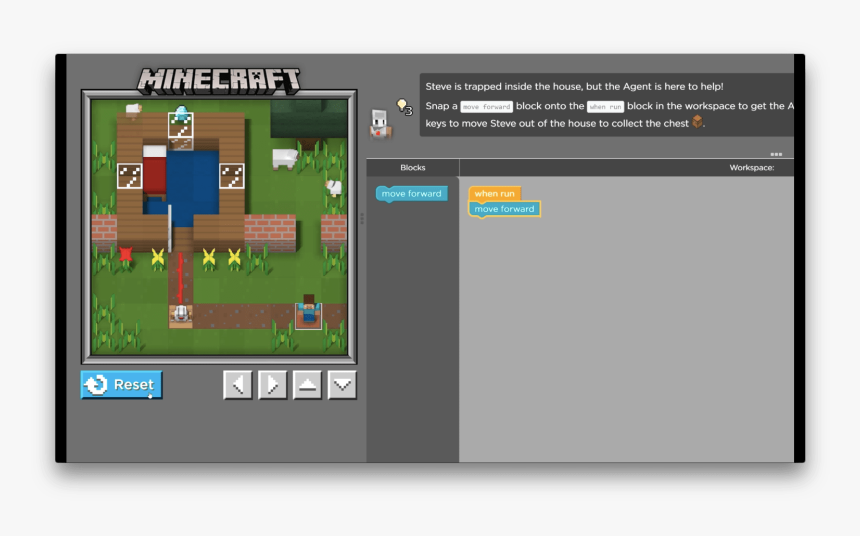 Minecraft Hour Of Code Level 14, HD Png Download, Free Download