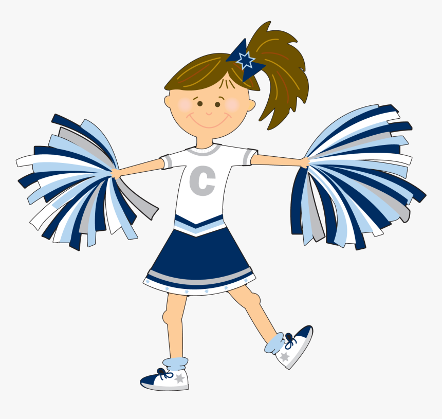 Clipart Kid Cheerleader - Cheer Chick Charlie, HD Png Download, Free Download