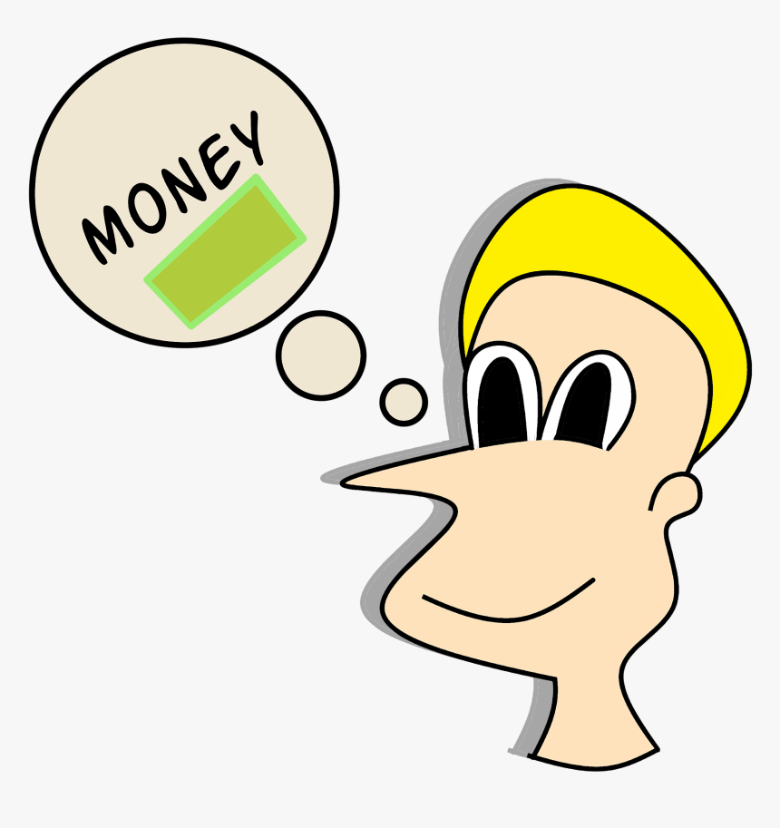 Thinking About Money - Thinking About Money Png, Transparent Png, Free Download