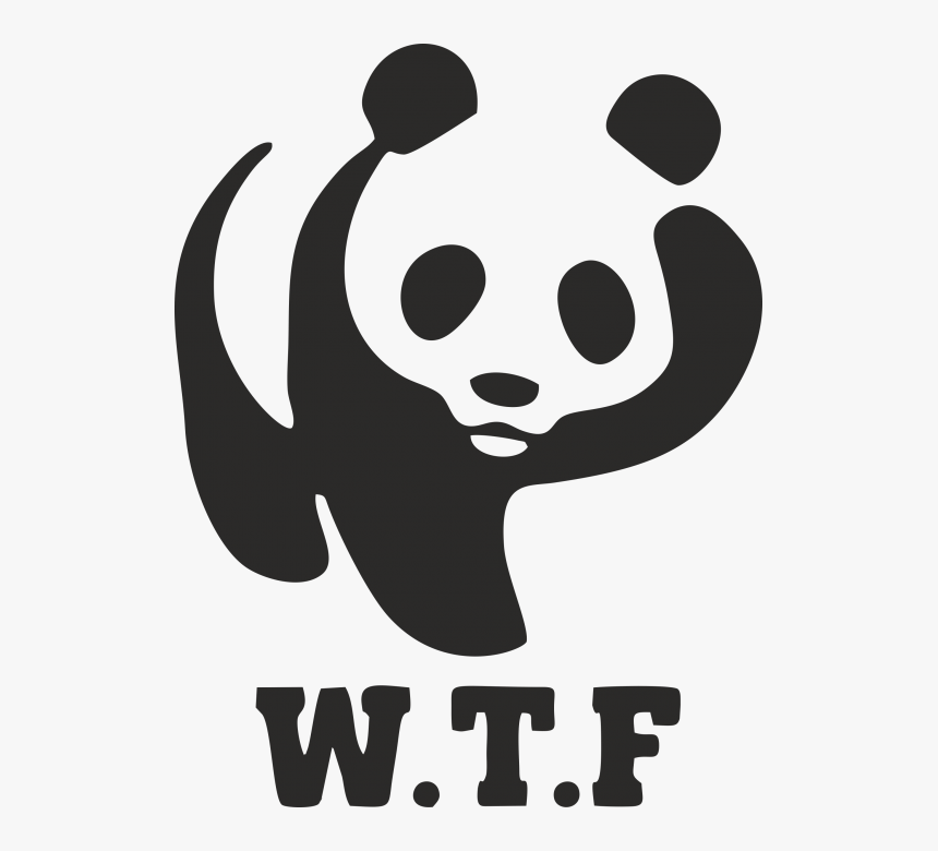 Drift Panda Wtf Ref - Wwf Indonesia Logo, HD Png Download, Free Download