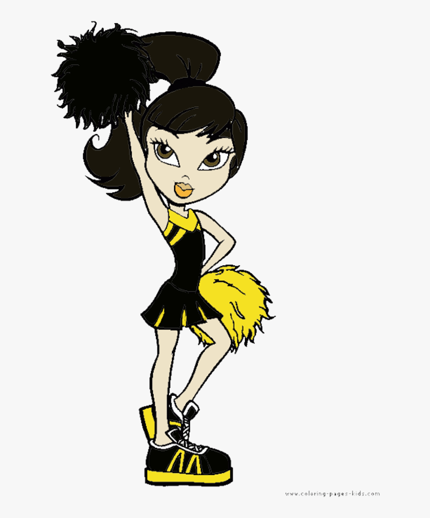 Clip Art Black Cheerleader, HD Png Download, Free Download