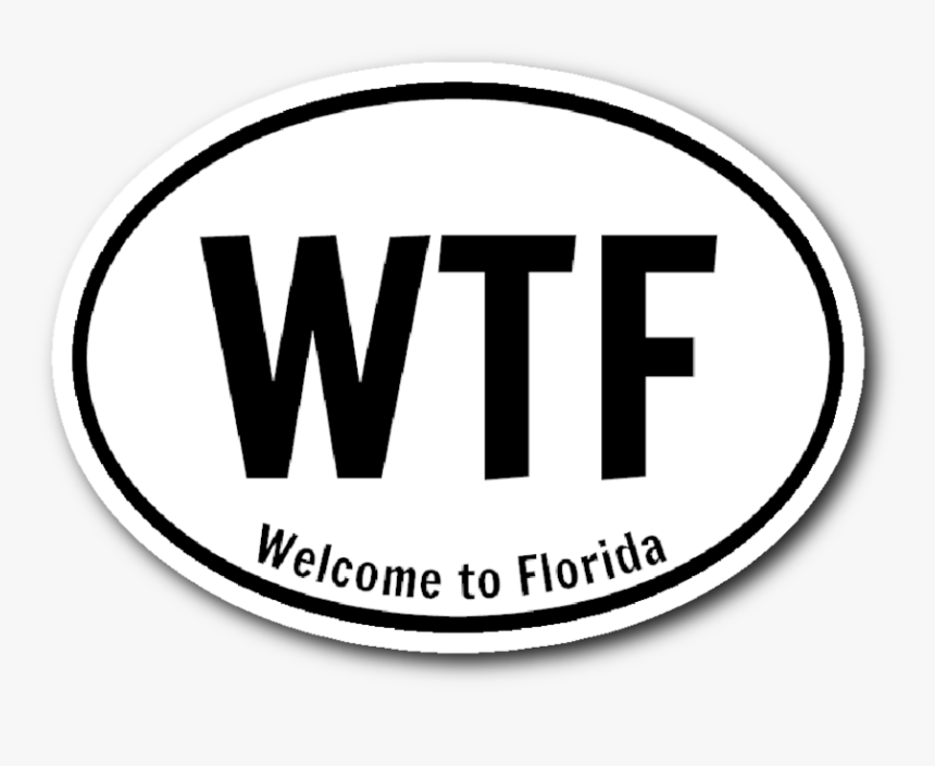 Welcome To Florida Png Clip Art Free Stock - Circle, Transparent Png, Free Download