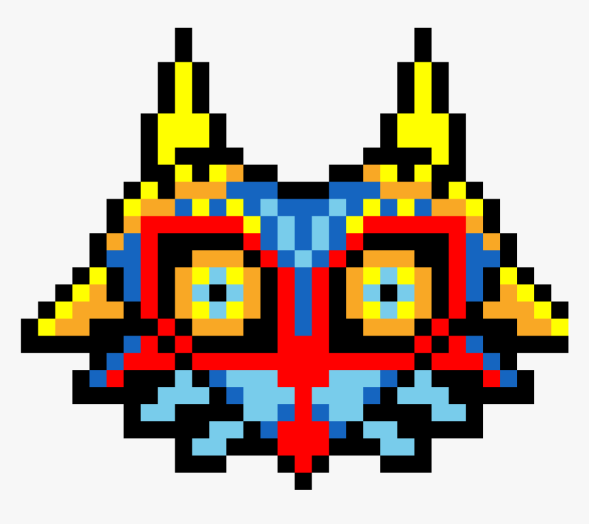 Minecraft Majora's Mask Pixel Art, HD Png Download, Free Download