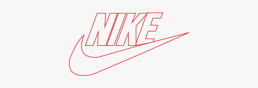 nike logo outline png