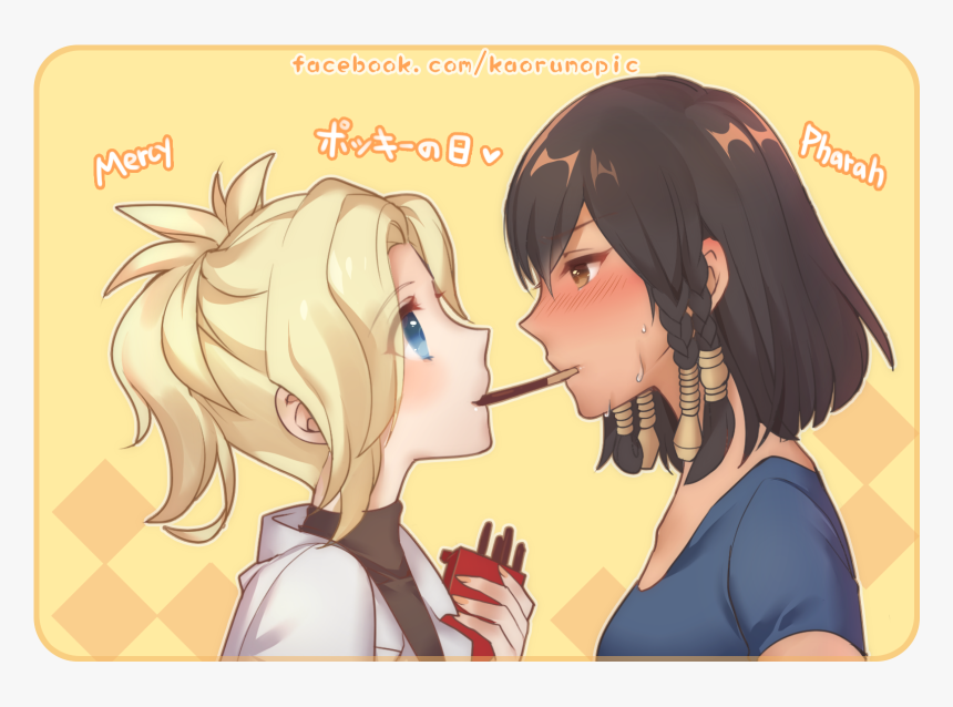 Overwatch Mercy And Pharah Fanart, HD Png Download, Free Download