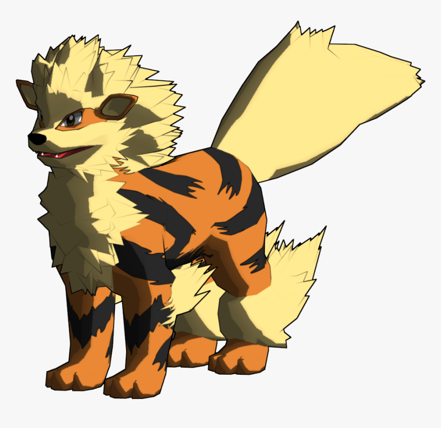 Arcanine - Arcanine Pokemon Generations, HD Png Download, Free Download