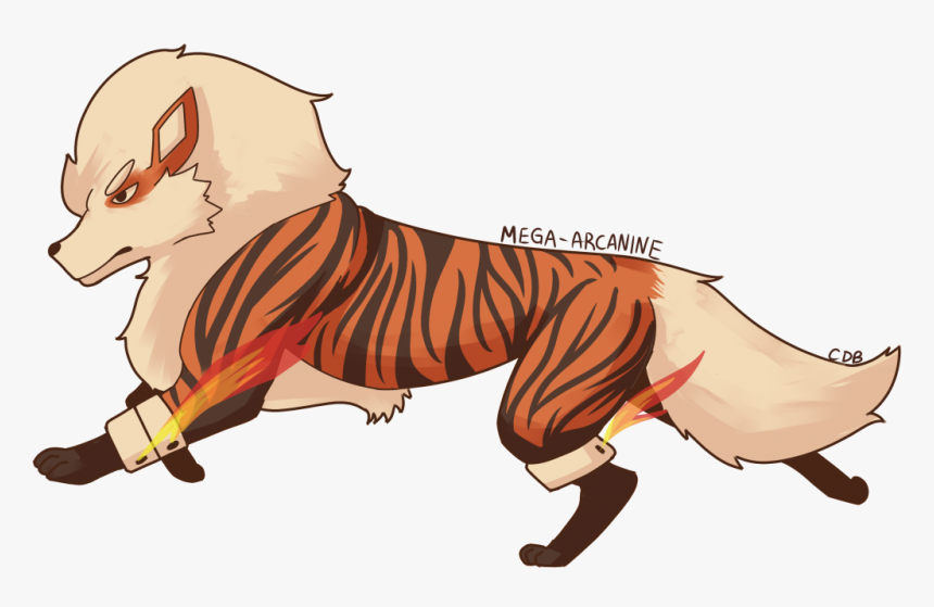 Transparent Talonflame Png - Mega Arcanine Z, Png Download, Free Download