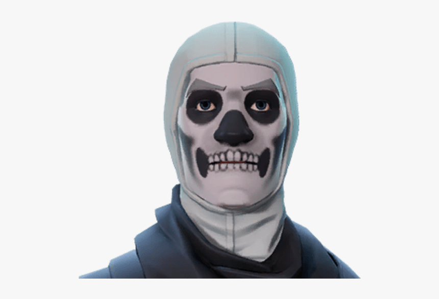 Skull Trooper Face Fortnite, HD Png Download, Free Download