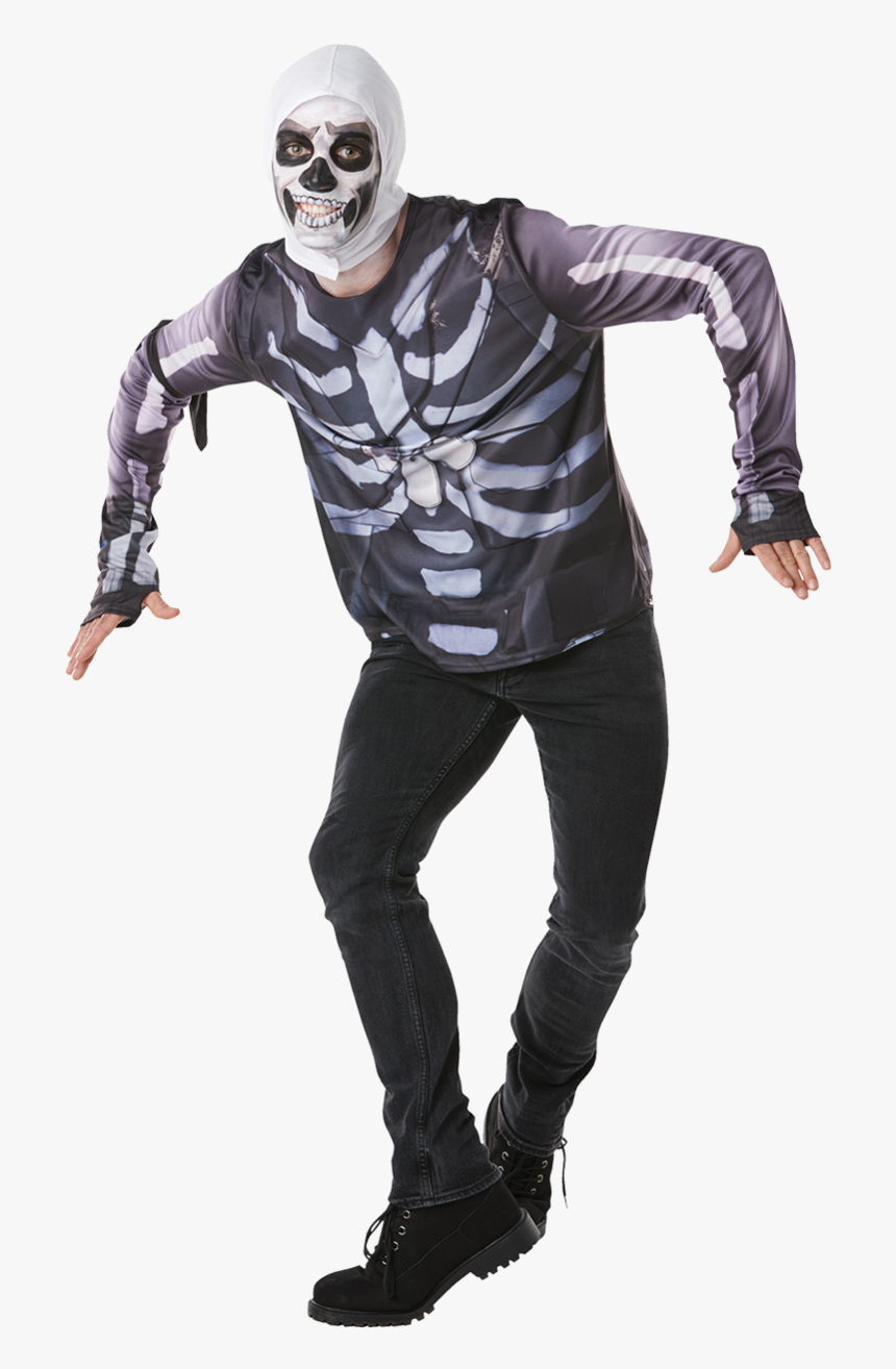 Kids Skull Trooper Fortnite Costume - Skull Trooper Costume, HD Png Download, Free Download