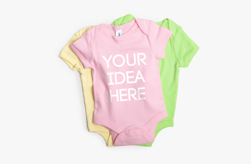 Custom Baby Clothes And - Custom Onesies Baby, HD Png Download, Free Download