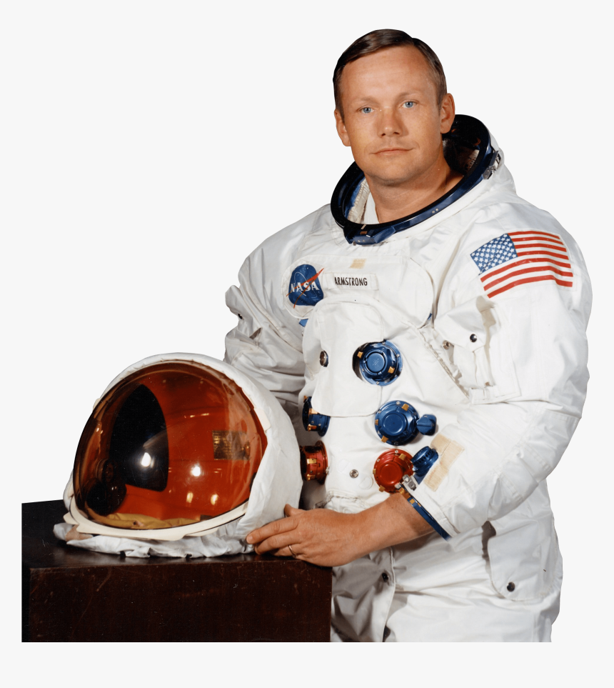 Neil Armstrong With Helmet, HD Png Download, Free Download