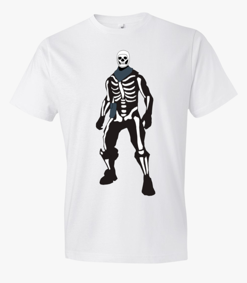 Skull Trooper From Fortnite Line Drawing, HD Png Download, Free Download