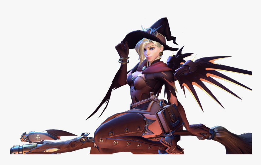 Overwatch Witch Mercy Png, Transparent Png, Free Download