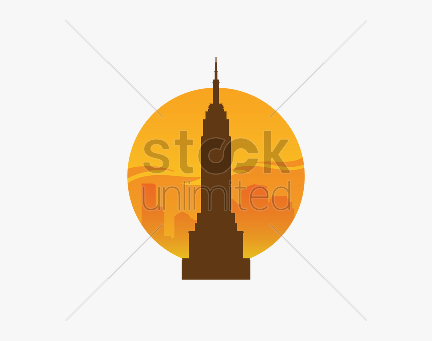 Empire State Building Vector Image - Lighthouse, HD Png Download, Free Download