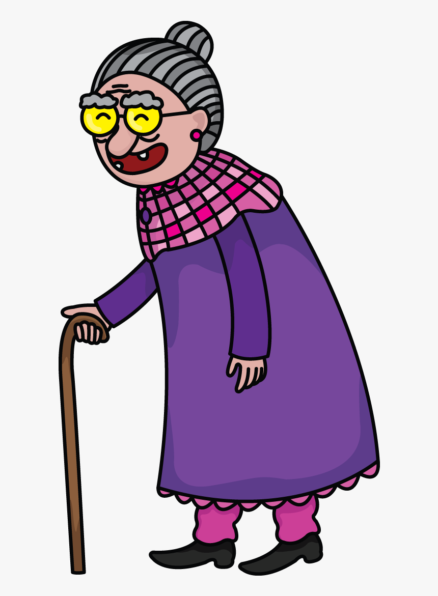 Drawissimo Kids How To Draw - Grand Mother Picture Drawing, HD Png Download, Free Download