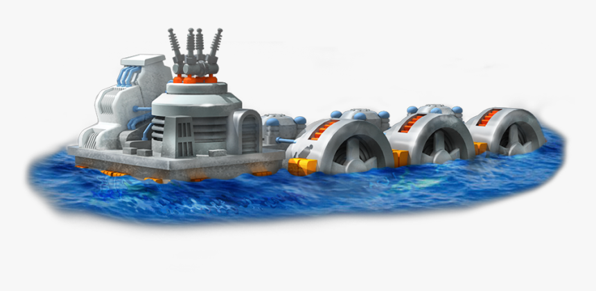 Tidal Power Plant Artwork - Tidal Power Station Png, Transparent Png, Free Download