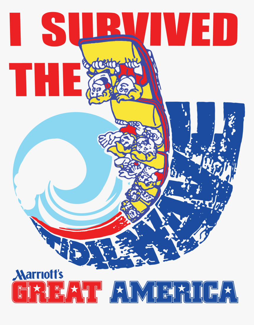 Survived The Tidal Wave T Shirt, HD Png Download, Free Download
