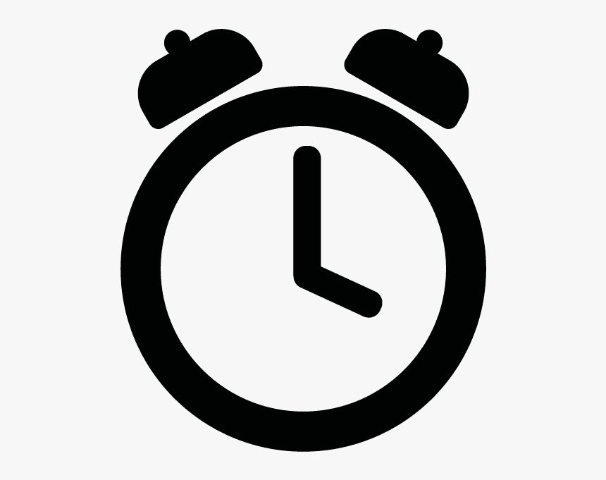 Icon Alarm Clock Png, Transparent Png, Free Download