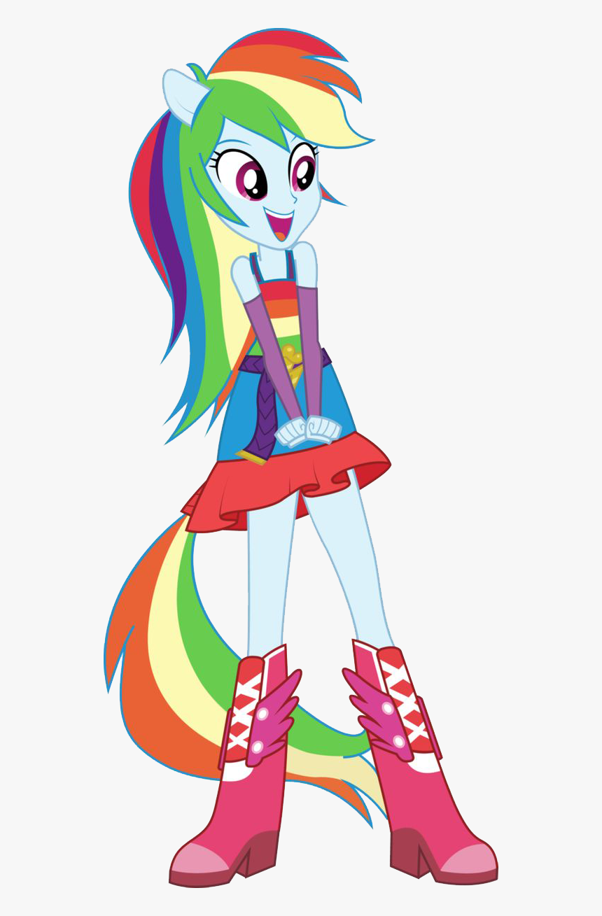 Rainbow Dash Equestria Girls Png File - Mlp Equestria Girl Rainbow Dash, Transparent Png, Free Download