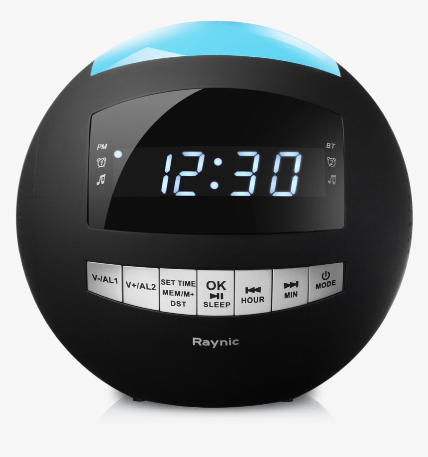 Transparent Digital Alarm Clock Png - Radio Clock Art, Png Download, Free Download