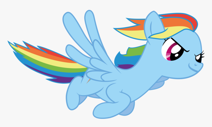 Download Rainbow Dash Flying Png Transparent Image - Rainbow Dash Flying Png, Png Download, Free Download