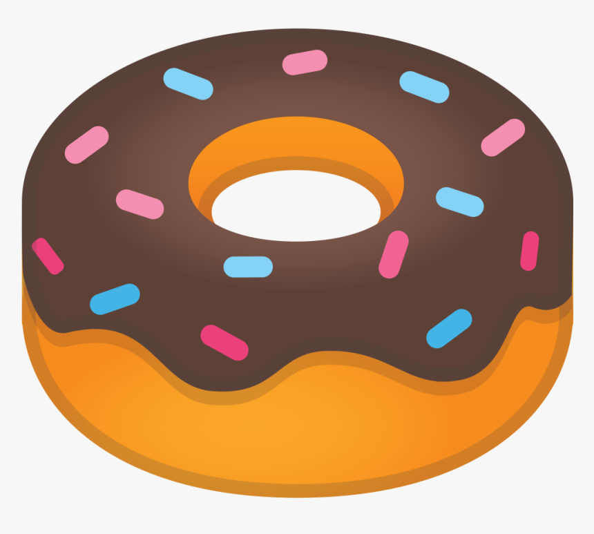Doughnut Icon Noto Food Drink Iconset Google Ⓒ - Donut Emoji, HD Png Download, Free Download