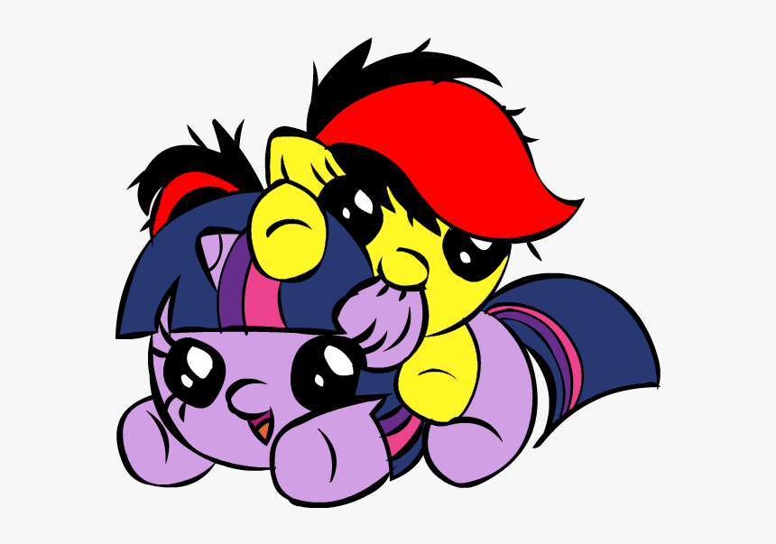 Clip Art Editor - Mlp Baby Twilight Sparkle And Rainbow Dash, HD Png Download, Free Download