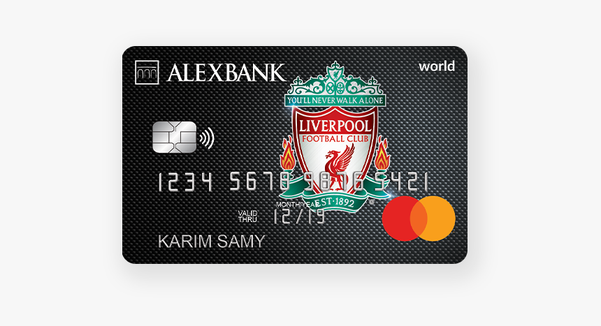 بطاقة ليفربول ورلد الائتمانية - Liverpool Fc, HD Png Download, Free Download
