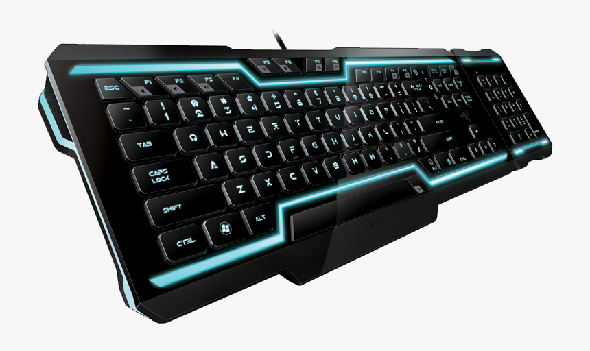 Razer Tron Keyboard Png - Best Gaming Keyboard 2018, Transparent Png, Free Download