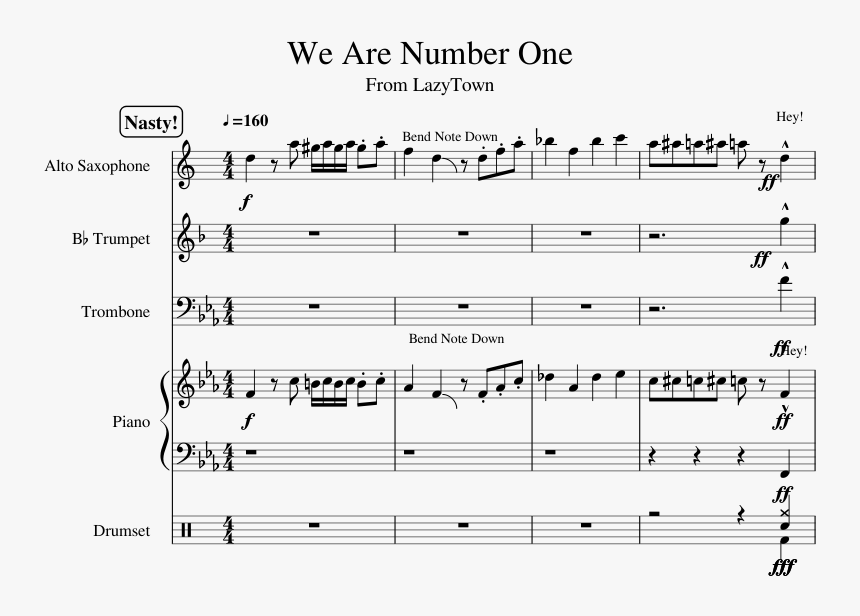 We are number one Ноты. We are number one Ноты для пианино. Lazy Town we are number one Ноты. Lazy Town we are number one Ноты для фортепиано.