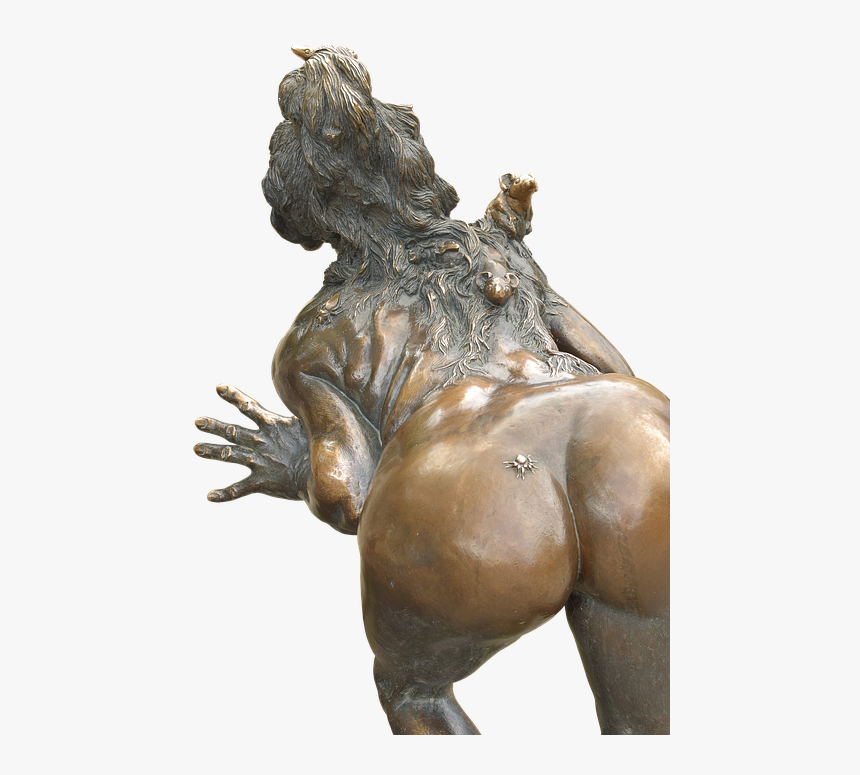 The Witch, Butt, Po, Ass, Bronze, Figure, From The - Witch Ass, HD Png Download, Free Download