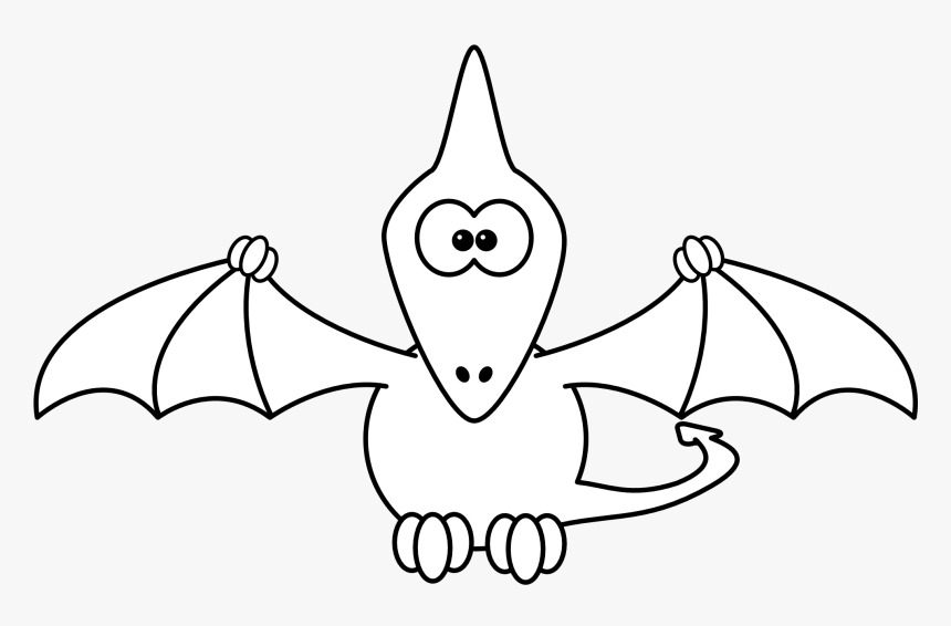 Cartoon Flying Dinosaur Png, Transparent Png, Free Download