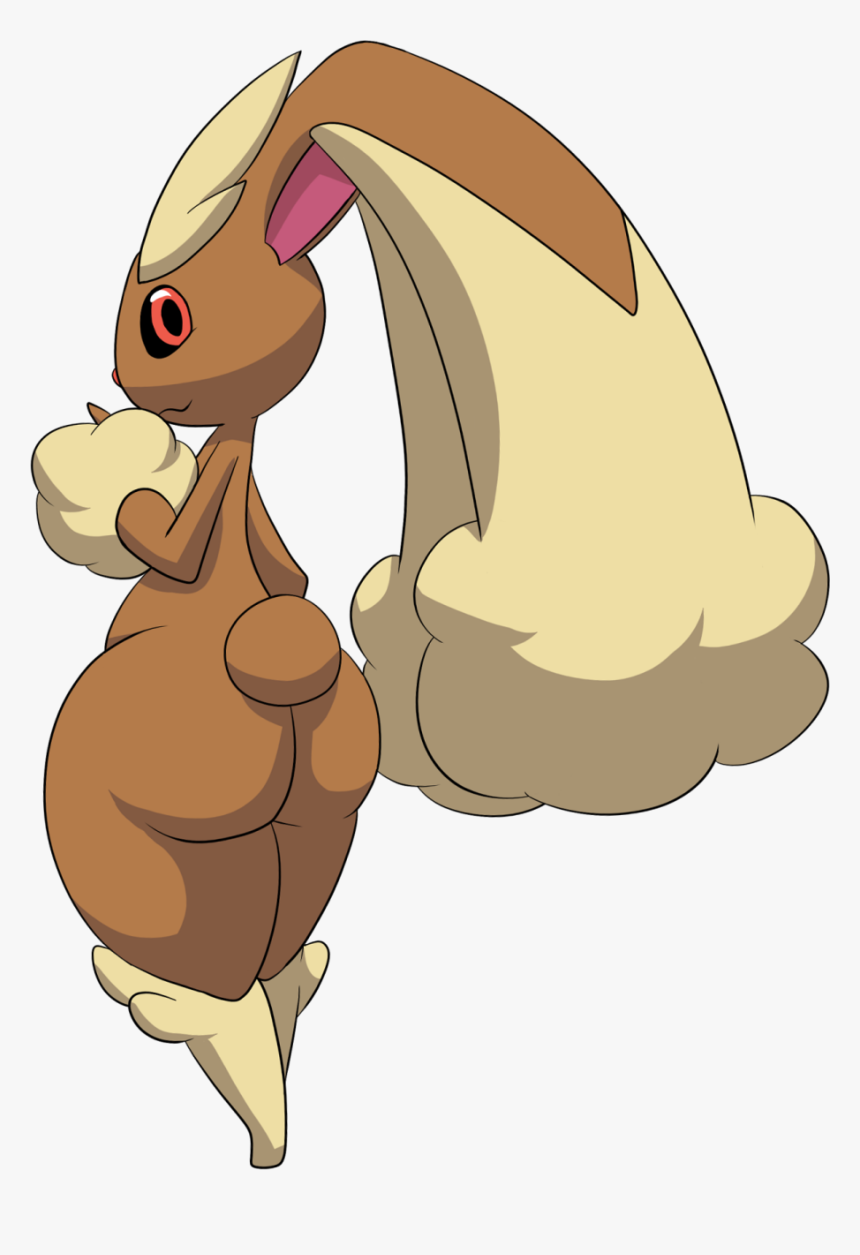 Pokemon With Big Butt , Png Download - Pokemon Lopunny Butt, Transparent Png, Free Download