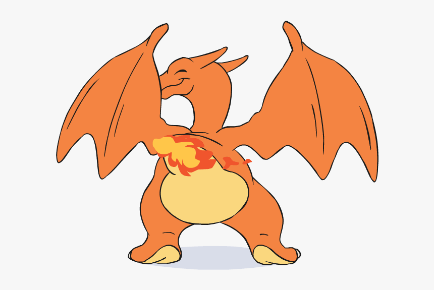 Barefoot Clipart Wiggle To - Charizard Dance, HD Png Download, Free Download